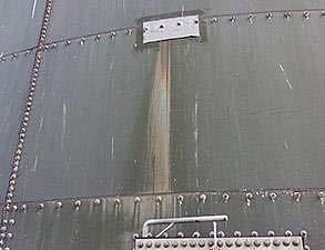 Ремонт и защита корродированной стенки помощью Belzona 1211 (E-Metal)
