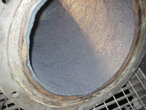 Belzona 1812 (Ceramic Carbide FP) восстанавливает первоначальный профиль и обеспечивает защиту от абразивной среды